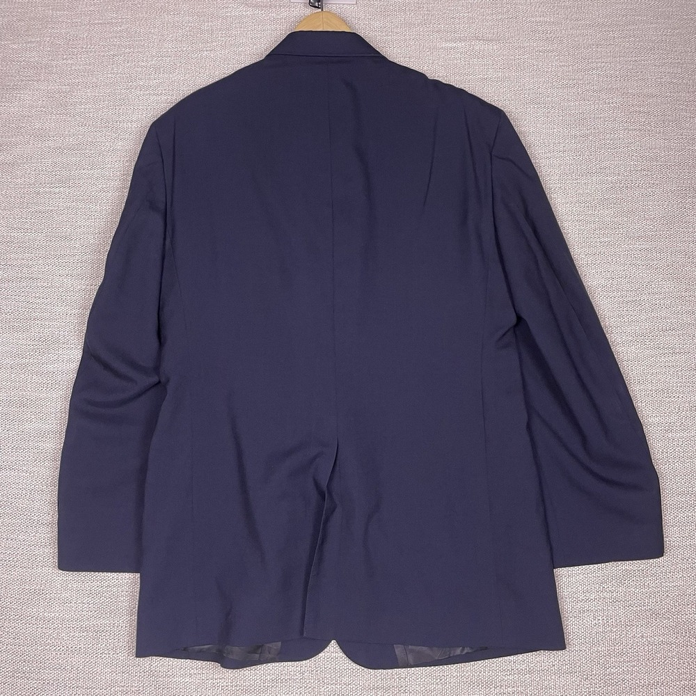 Brooks Brothers 346 Blazer Sports Coat 43R Mens Wool Navy VGUC - Picture 3 of 9